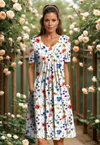 Celeste - Robe Midi Fluide Élégante