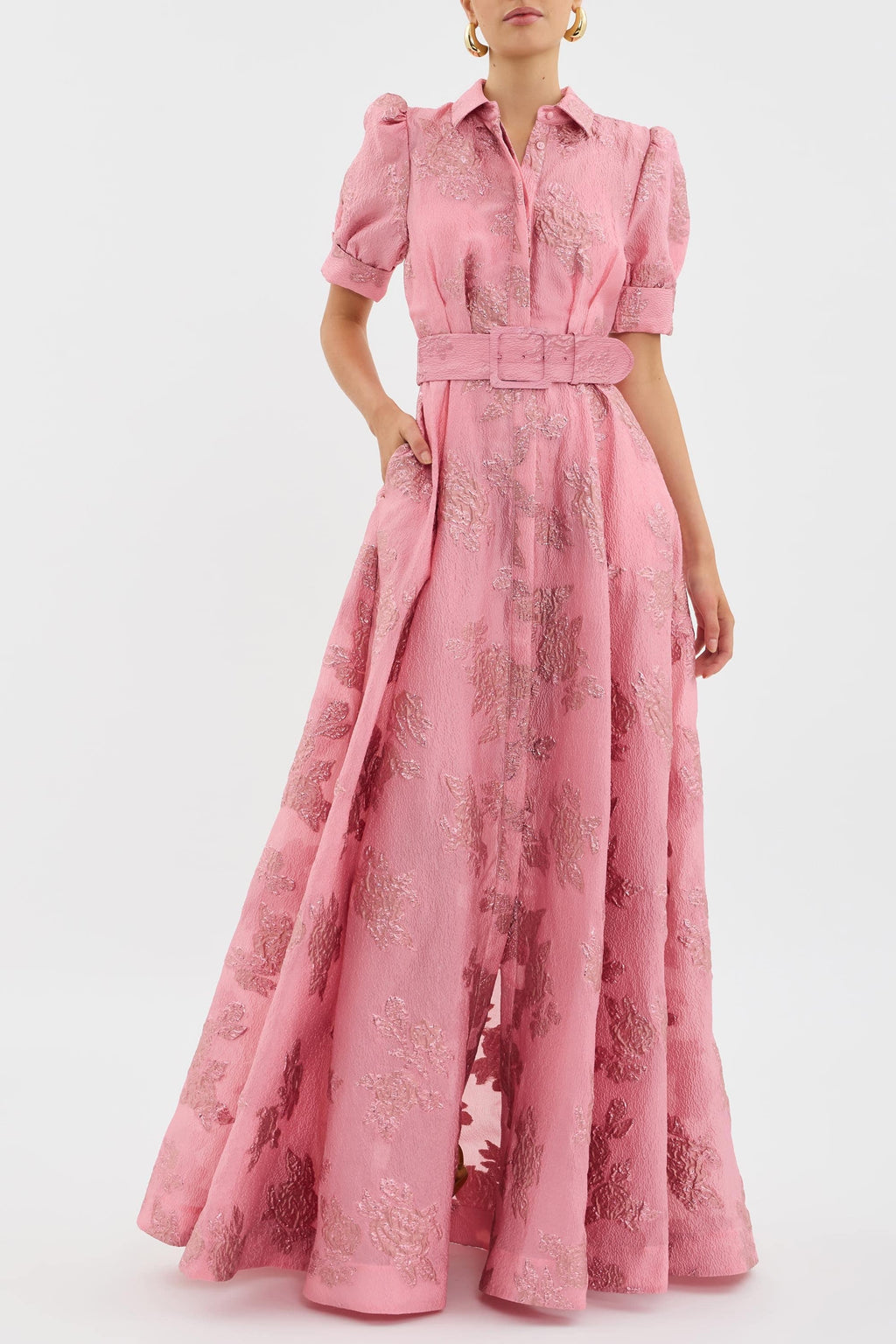 Aria™ | Robe à manches courtes bouffantes