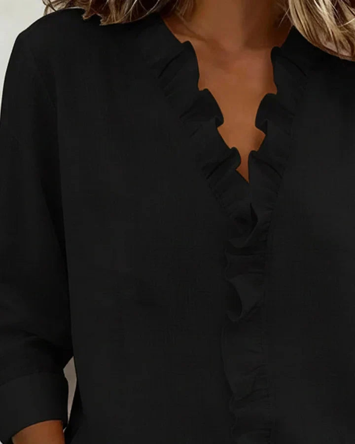 Susan | Blouse Volante Élégante