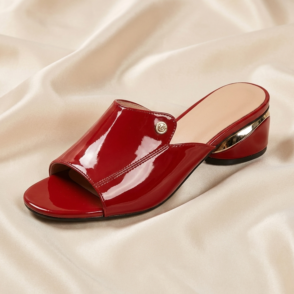 Céline –Talons à glissière en vernis