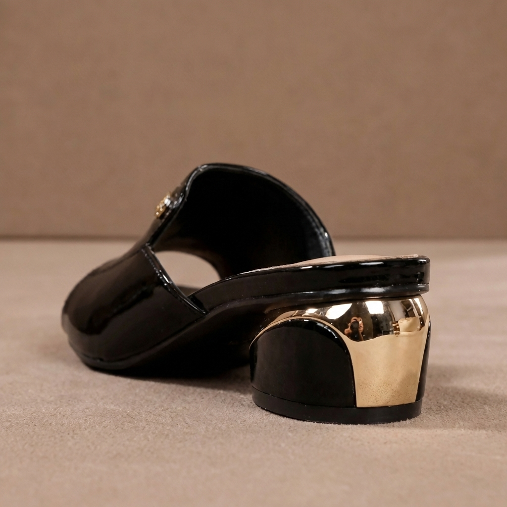 Céline –Talons à glissière en vernis
