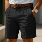 Louis | Short chino plissé d'été