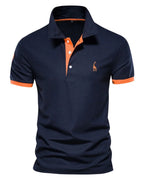 Lucas – Polo contrasté élégant