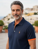 Lucas – Polo contrasté élégant