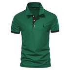 Lucas – Polo contrasté élégant