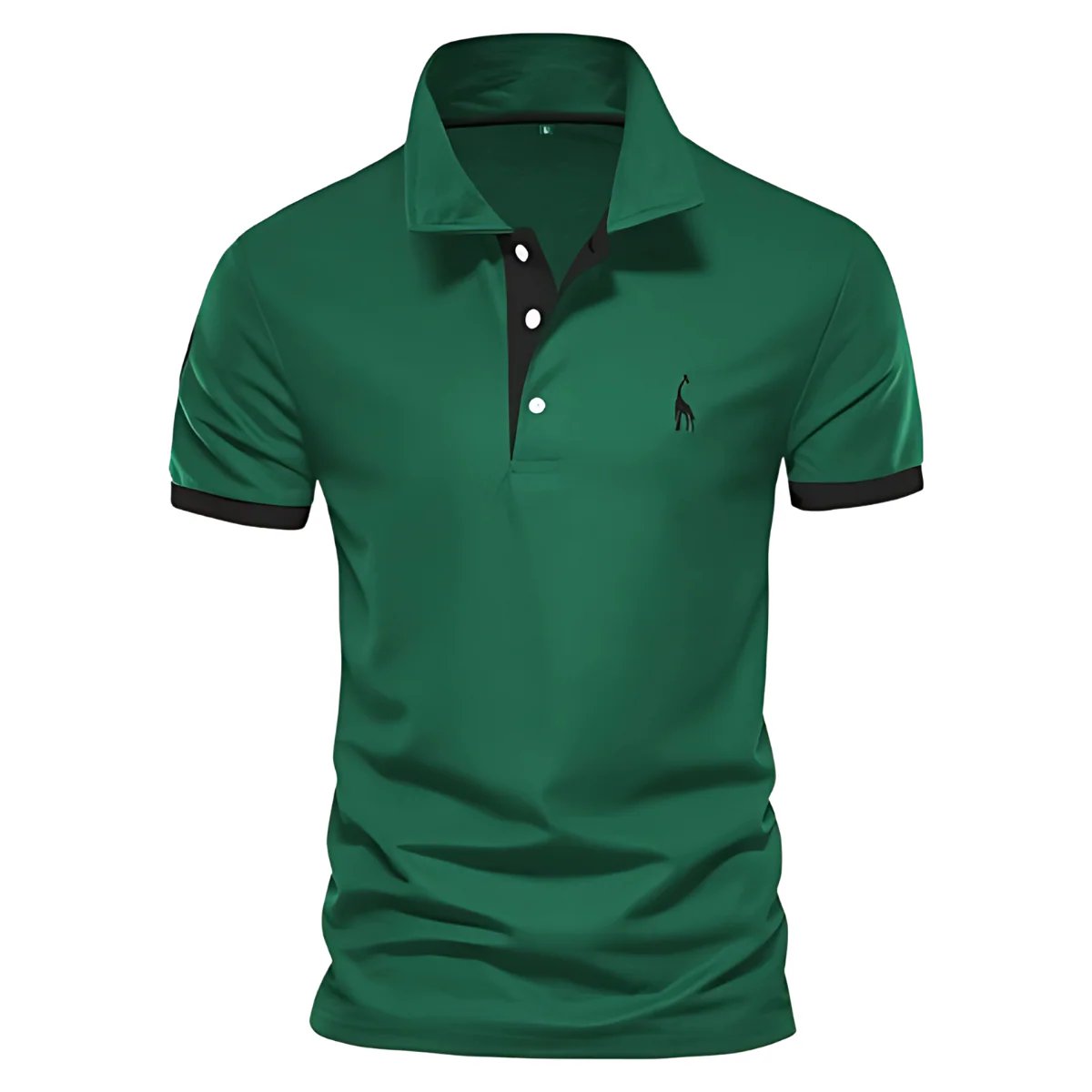 Lucas – Polo contrasté élégant