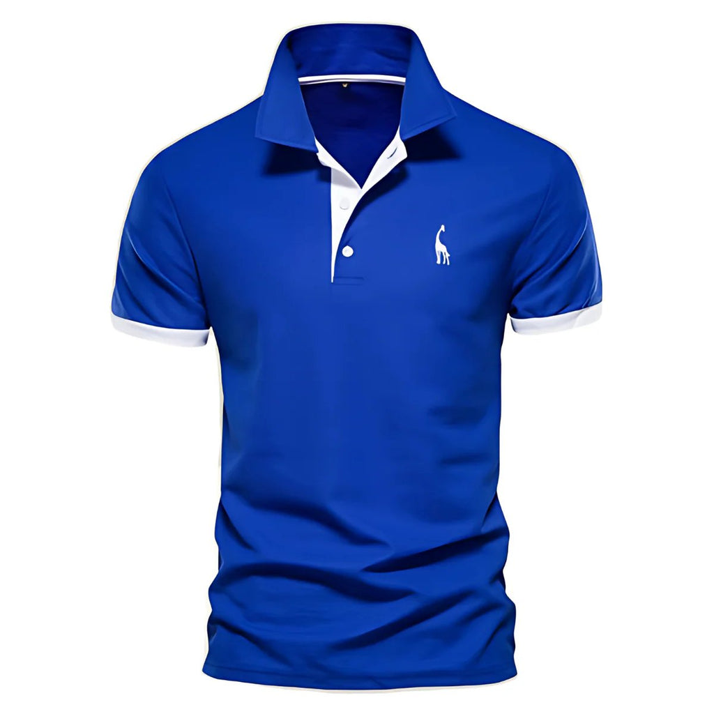 Lucas – Polo contrasté élégant