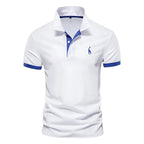 Lucas – Polo contrasté élégant