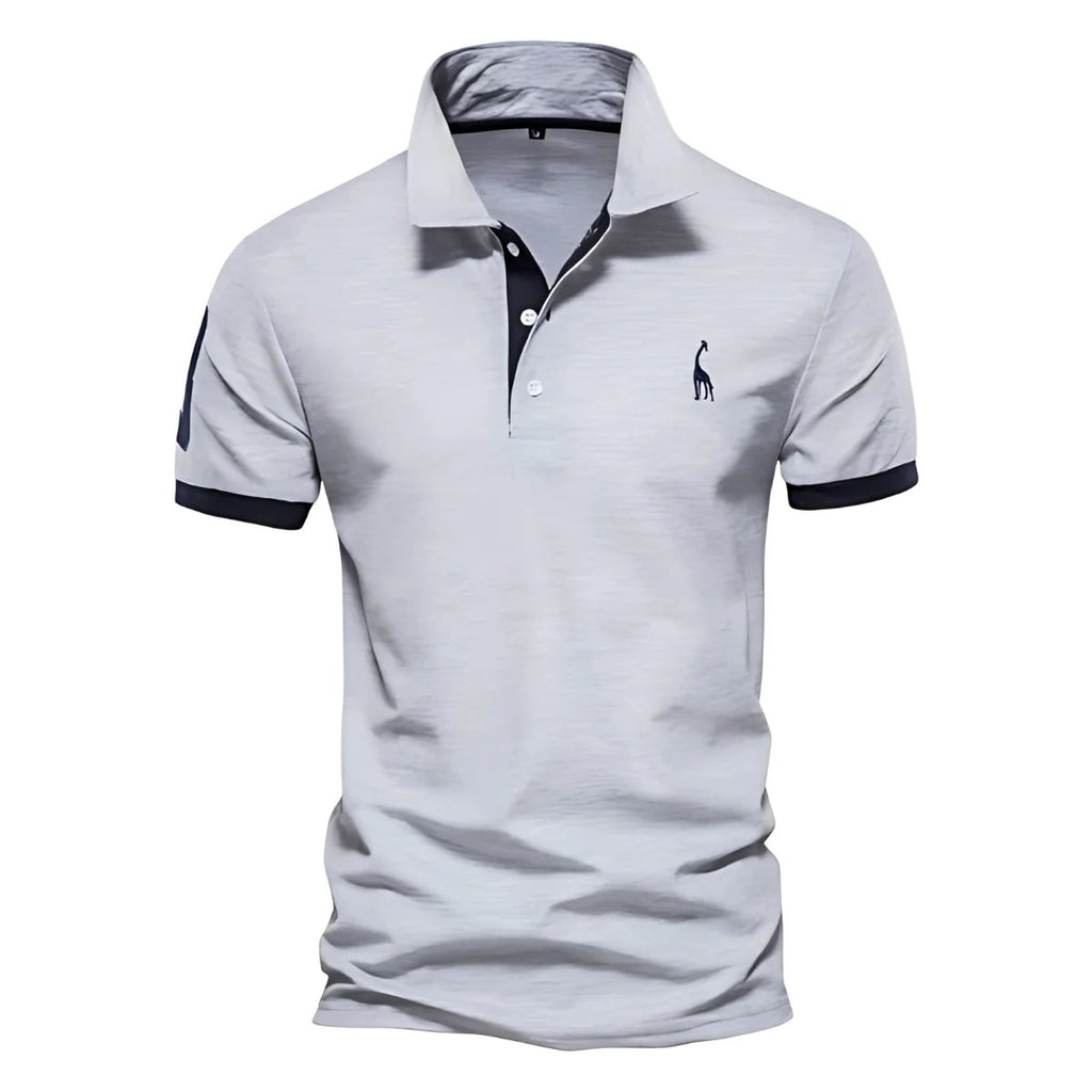 Lucas – Polo contrasté élégant