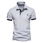Lucas – Polo contrasté élégant
