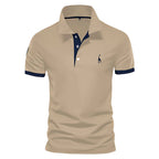 Lucas – Polo contrasté élégant