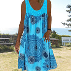 Celeste | Robe Bohème Imprimée