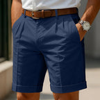 Louis | Short chino plissé d'été